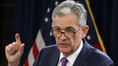 U.S. Federal Reserve Chair, Jerome Powell