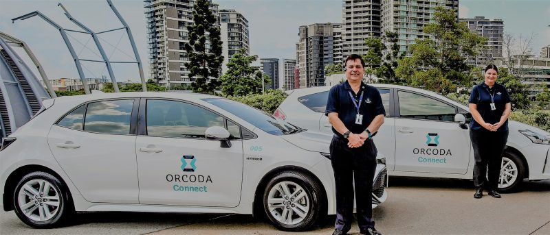 Orcoda (ASX:ODA) - Managing Director, Geoff Jamieson (front)