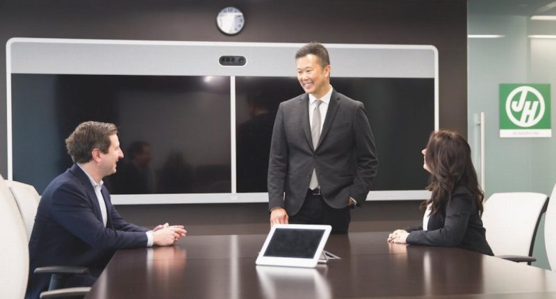 James Hardie Industries (ASX:JHX) - Outgoing CEO, Jack Truong (middle)