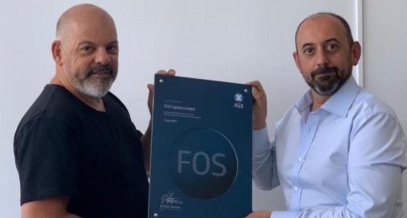 FOS Capital (ASX:FOS) - CEO and MD, Con Scrinis (left) and Executive Director, Michael Koutsakis (right)